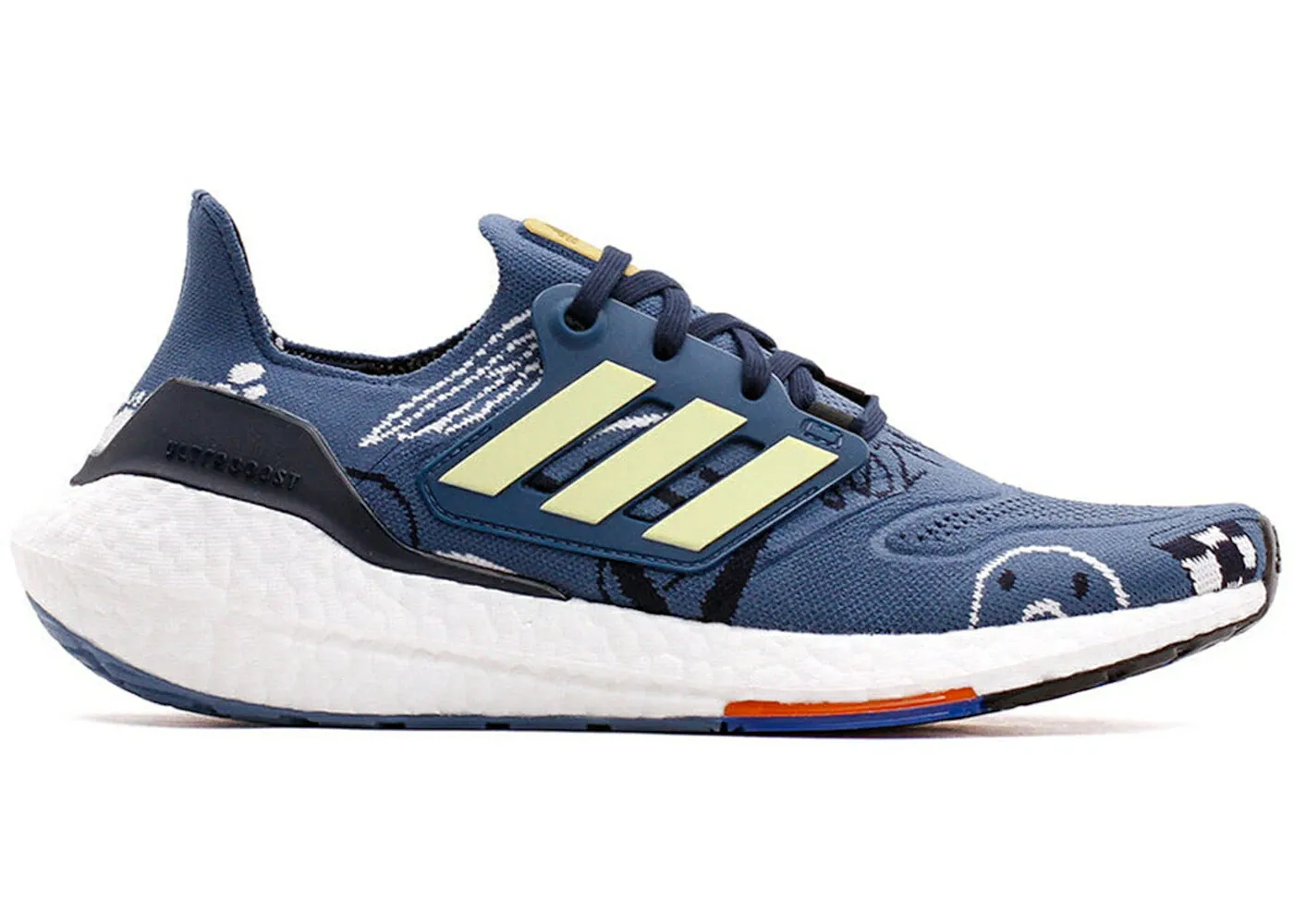 アディダス ウルトラ ブースト 銀色 スチール 黄色 イエロー ウルトラブースト スニーカー メンズ ADIDAS ULTRA BOOST 22 WONDER STEEL ALMOST YELLOW / WONDER STEEL ALMOST YELLOW