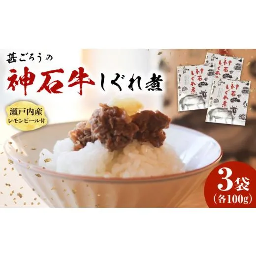 ふるさと納税 惣菜・レトルト 広島県 福山市 牛 神石しぐれ煮 100g×3袋 牛肉 ブランド牛 A4 加工品 牛しぐれ グルメ お取り寄せ 惣菜 ご飯のお供 佃煮 しぐれ…