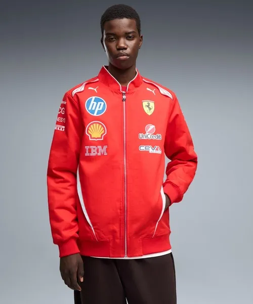 ブルゾン アウター PUMA プーマ メンズ フェラーリ レプリカ レーシング ジャケット メンズ