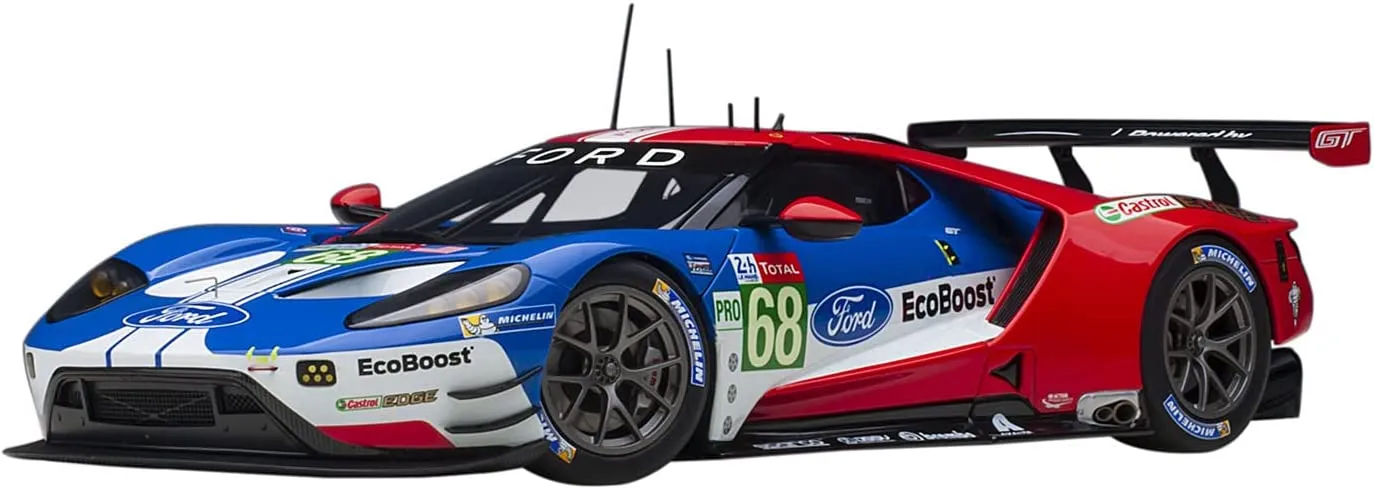AUTOart 1/18 フォード GT 2019#68 ル・マン24時間レース LMGTE Proクラス ブルー/ホワイト/レッド オートアート