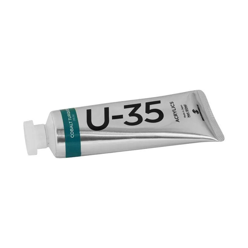 ターナー色彩(Turner Color) U-35アクリリックス コバルトターコイズ 60ml UA060432