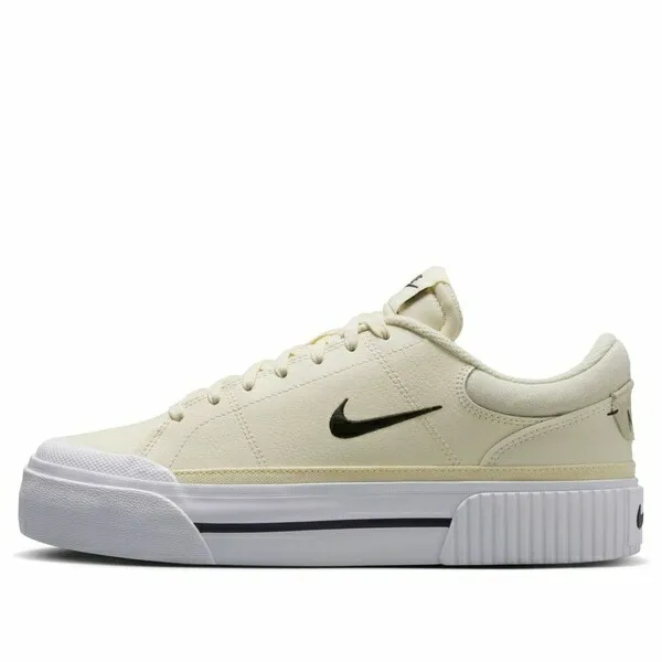 Nike ナイキ レディース スニーカー Pale Ivory/Muslin/White/Black 【(WMNS) Nike Court Legacy Lift Pale Ivory White FV5526-101】  サイズ US_8.5(25.5cm)