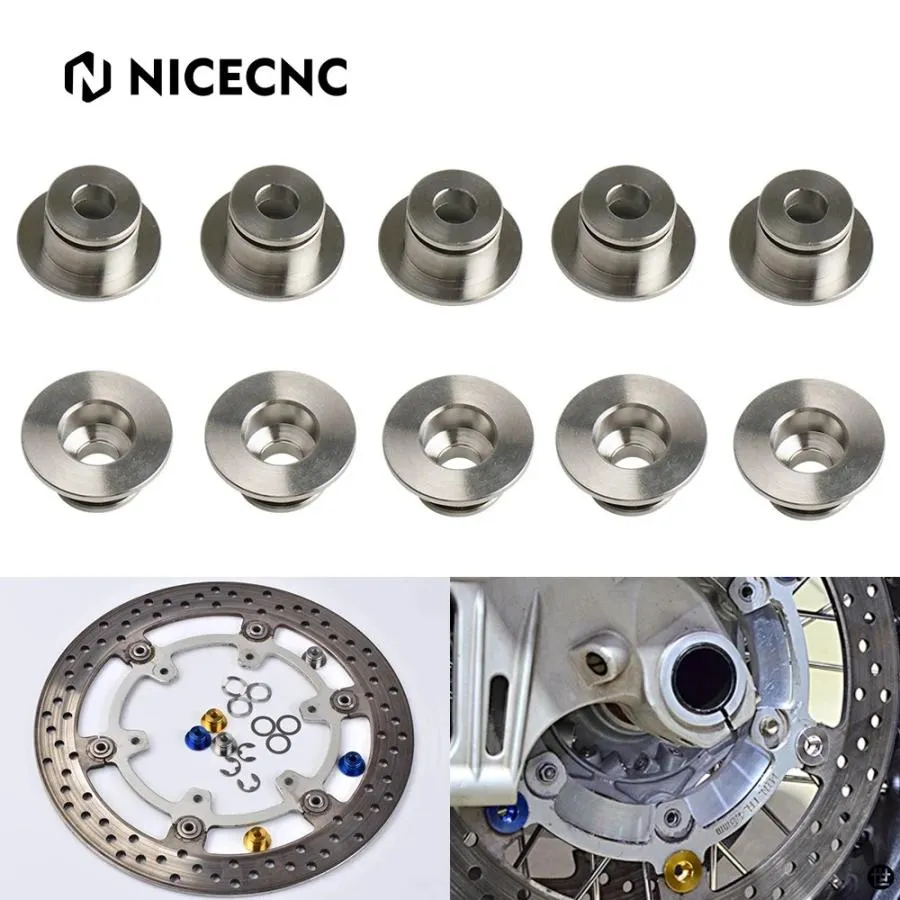 ブレンボ厚13.76MM 4.5-5.2MM フルフローティングブレーキローター ディスクボビン サークリップ カワサキ アプリリア トライアンフ用
