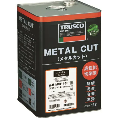 TRUSCO メタルカットフォレスト エマルション 18LMCF-15E MCF15E