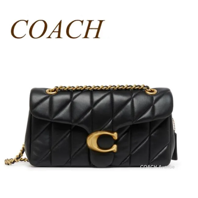 コーチ COACH CP150 タビー ショルダー バッグ 26 キルティング ブラック 黒 正規店商品 送料無料