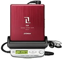 【中古-非常に良い】 Victor JVC ポータブルMDプレイヤー XM－C17P－R