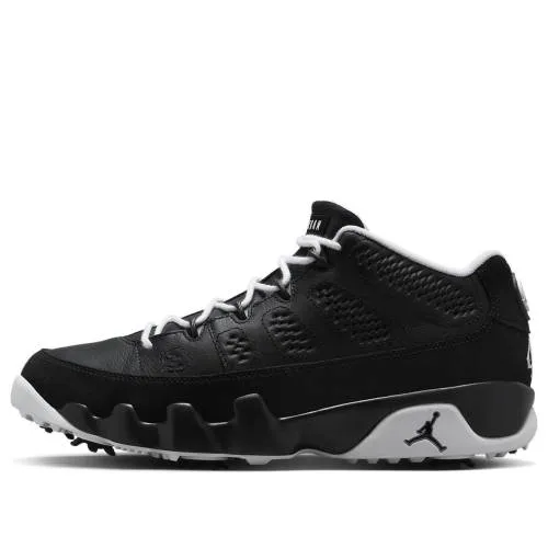 ナイキ ジョーダン ゴルフ 黒色 ブラック 白色 ホワイト 赤 レッド 銅 ブロンズ BARONS スニーカー メンズ JORDAN AIR 9 LOW GOLF FN6930-001 / BLACK WHITE METALLIC RED BRONZE
