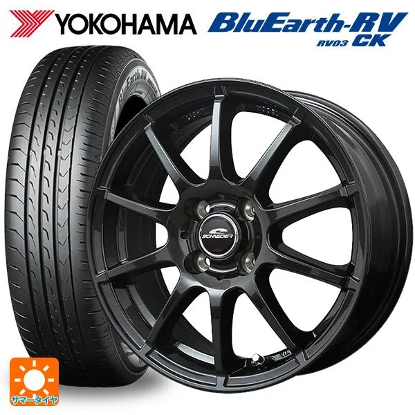 トヨタ ルーミー(M900系)用 175/55R15 77V ヨコハマ ブルーアース RV03CK # MIDホイール スタッグ（数量限定） #