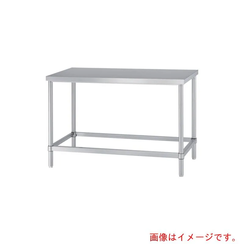 シンコー（SINKO） ステンレス作業台（四方枠タイプ・ＳＵＳ４３０）  ９００×９００×８００ 【品番：WZ-9090】