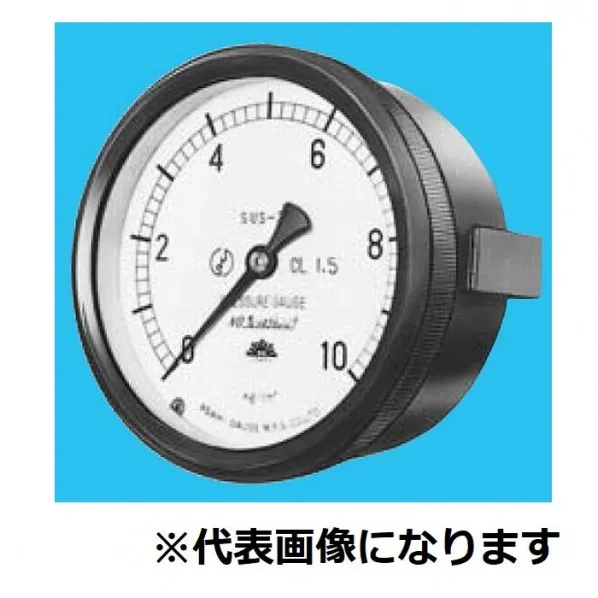 旭計器工業 密閉形圧力計 D形 315-D450X0.2MPA 1個