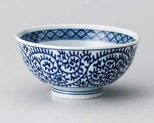 【まとめ買い10個セット品】和食器 ト371-248 タコ唐草飯碗【キャンセル/返品不可】【ECJ】