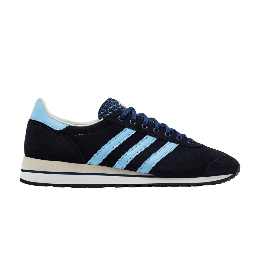 アディダス ナイト 紺色 ネイビー 青色 ブルー コア 黒色 ブラック NIGHT NAVY スニーカー メンズ ADIDAS NOEL GALLAGHER X MARATHON SPZL / NIGHT NAVY CLEAR BLUE CORE BLACK