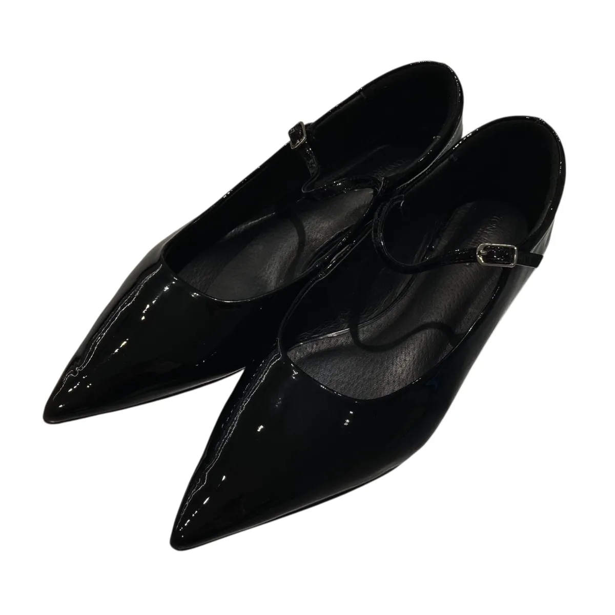 【中古】TONY BIANCO 24SS メリージェーン  パンプス 24093250001230 ブラック サイズ：7(約24cm) 【050226】（トニービアンコ）
