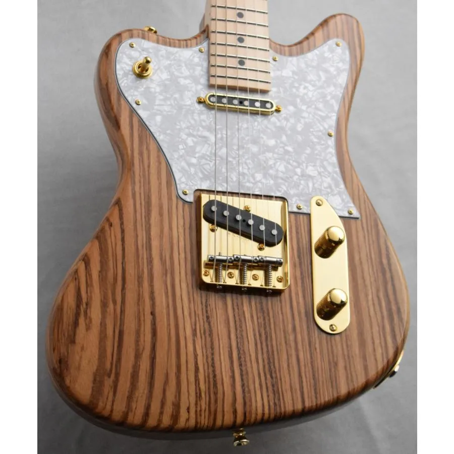 Zeus Custom Guitars 【謎のブランド\"Zeus\"が初入荷】Super-Ares ZSA-TE ~Zebra~ 3.60kg #22268【1Pゼブラウッドボディ】【G-CLUB 渋谷店】