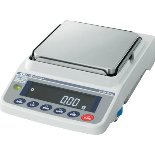 【送料別途】【直送品】A\u0026D 防塵・防水型校正用分銅内蔵汎用天びん GX-6002AWP GX-6002AWP