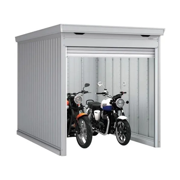 ※法人専用品※イナバ ガレージ バイク保管庫 FM-2230HDL 土間 豪雪型 高基礎 GM GKK68V 1台