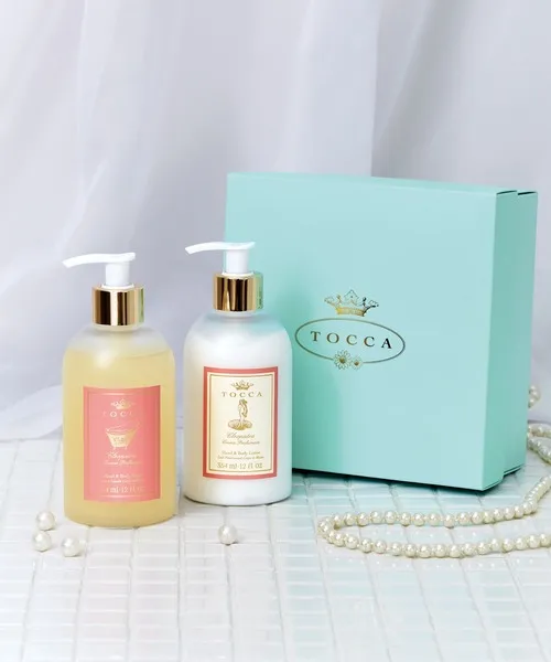 コスメセット コフレ TOCCA（トッカ）ハンド＆ボディーケアセット クレオパトラの香り ギフト箱入り