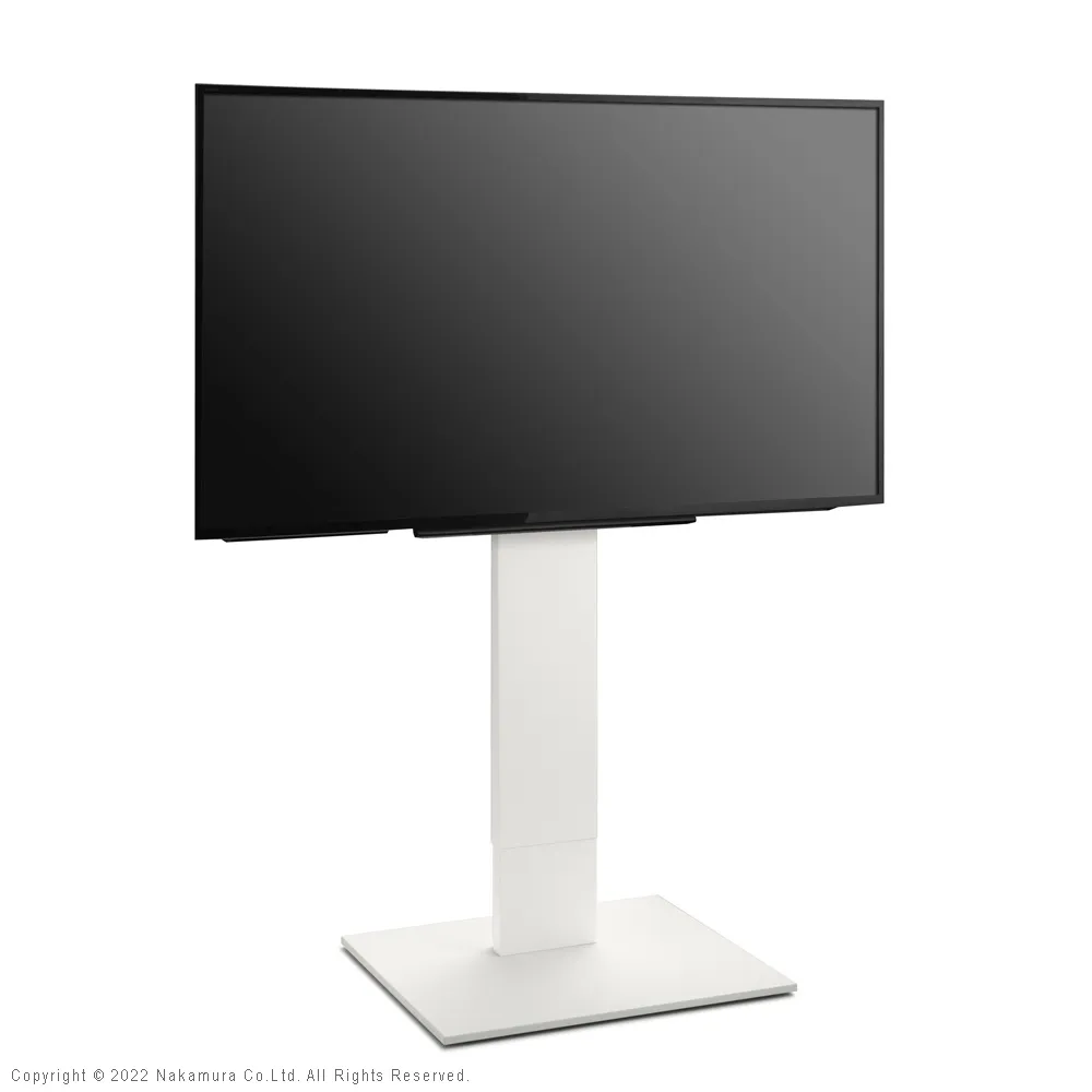 組立設置付き WALLインテリアテレビスタンドV5 ハイタイプ 32～80v対応 大型テレビ対応 背面収納 コード収納 自立型 キャスター付き テレビ台 テレビスタンド TVスタンド ホワイト ブラック ウォールナット 震度7耐震試験済