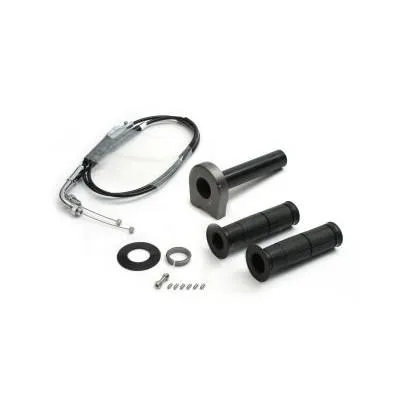 ACTIVE 車種別スロットルキット TYPE-2 巻取φ36/メッキ金具 シルバー MT-07/ABS(14-17) 1069988 バイク