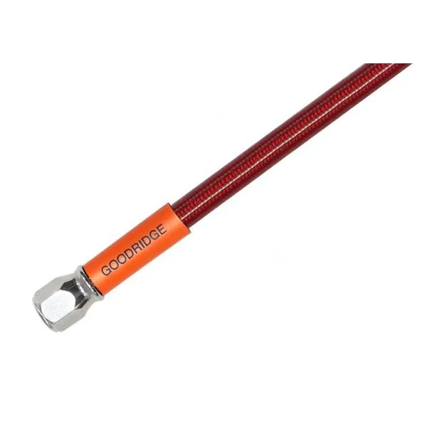 ビルドアライン ユニバーサルホース ステンレス レッドホース 2010mm B31970RD