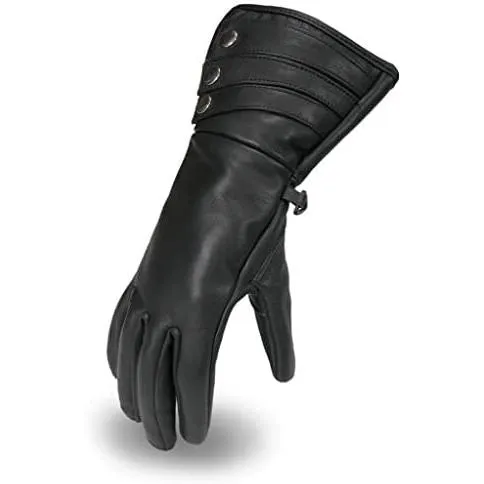 【並行輸入品】 First Mfg Co   Madame   Women Motorcycle Leather Gloves