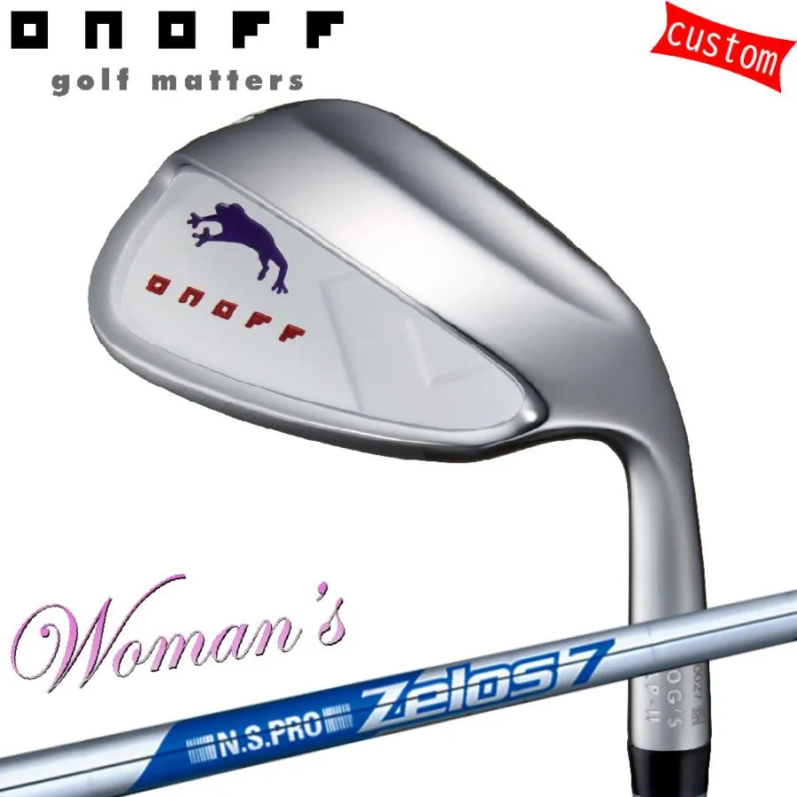 ゴルフクラブ ONOFF オノフ ウェッジ レディー フロッグスリープ2 N.S.PRO ZELOS7 女性用 グローブライド
