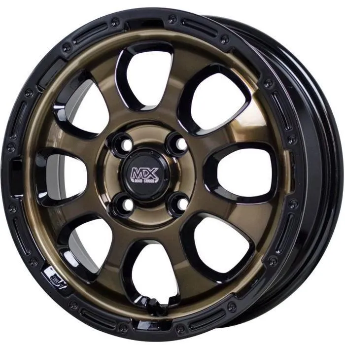 業販品 YOKOHAMA iceGUARD8 IG80 175/60R16 82Q MADCROSS GRACE ブロンズクリア/リムブラック 16インチ 6J+42 4H-100 冬用 4本
