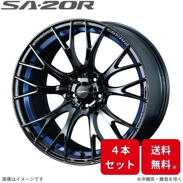 ウェッズ ホイール ウェッズスポーツ SA-20R ヴォクシー 90系 トヨタ 17インチ 5H 4本セット 0072732 WEDS