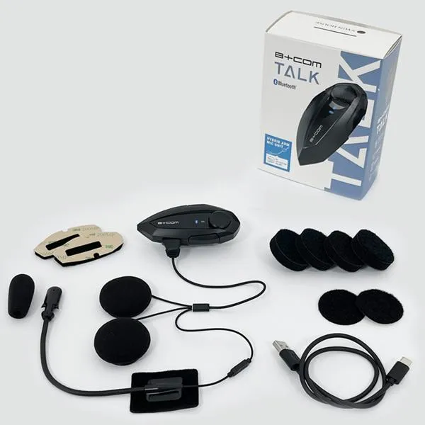 サインハウス バイク用 Bluetooth インカム B+COM TALK (ビーコム トーク) ハイブリッドアームマイクユニット (ジェット/システム用) ブラック 00082415
