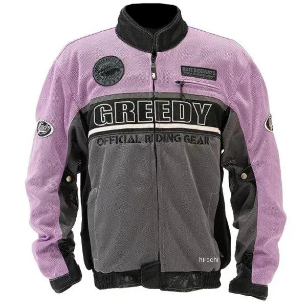 GRGNS062VIS GNS-062 グリーディー GREEDY 春夏モデル ツーリングメッシュジャケット バイオレット Sサイズ JP店