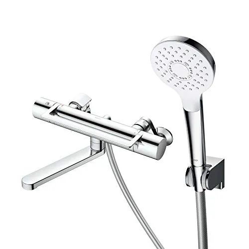 TOTO 浴室用 壁付サーモスタット混合栓 アーチハンドルタイプ コンフォートウェーブシャワー(めっき) 一般地向け TBY01406J