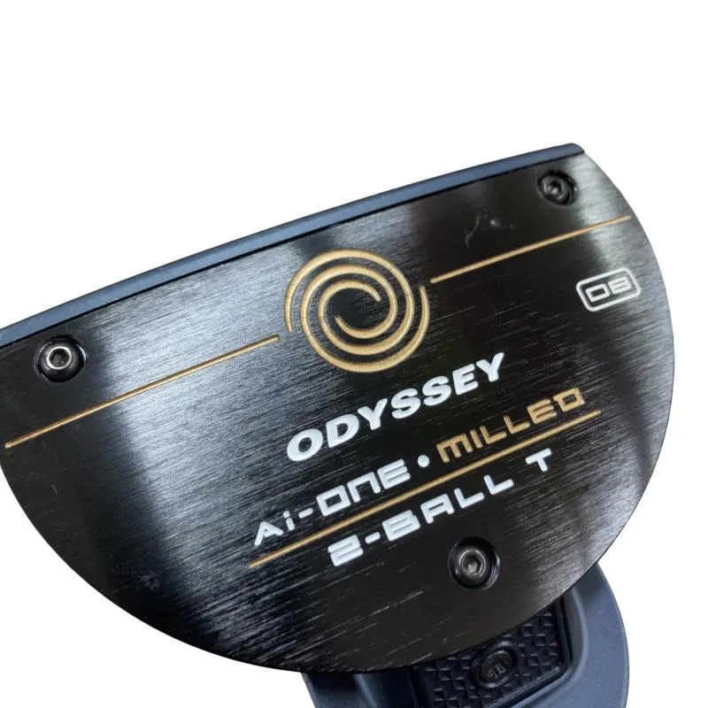 【中古】 オデッセイ Ai-ONE・MILLED 2-BALL T DB 34インチ パター PT STROKE LAB 90 スチール (フレックスその他) メンズ 男性用 右利き 右用 Aランク ゴルフクラブ
