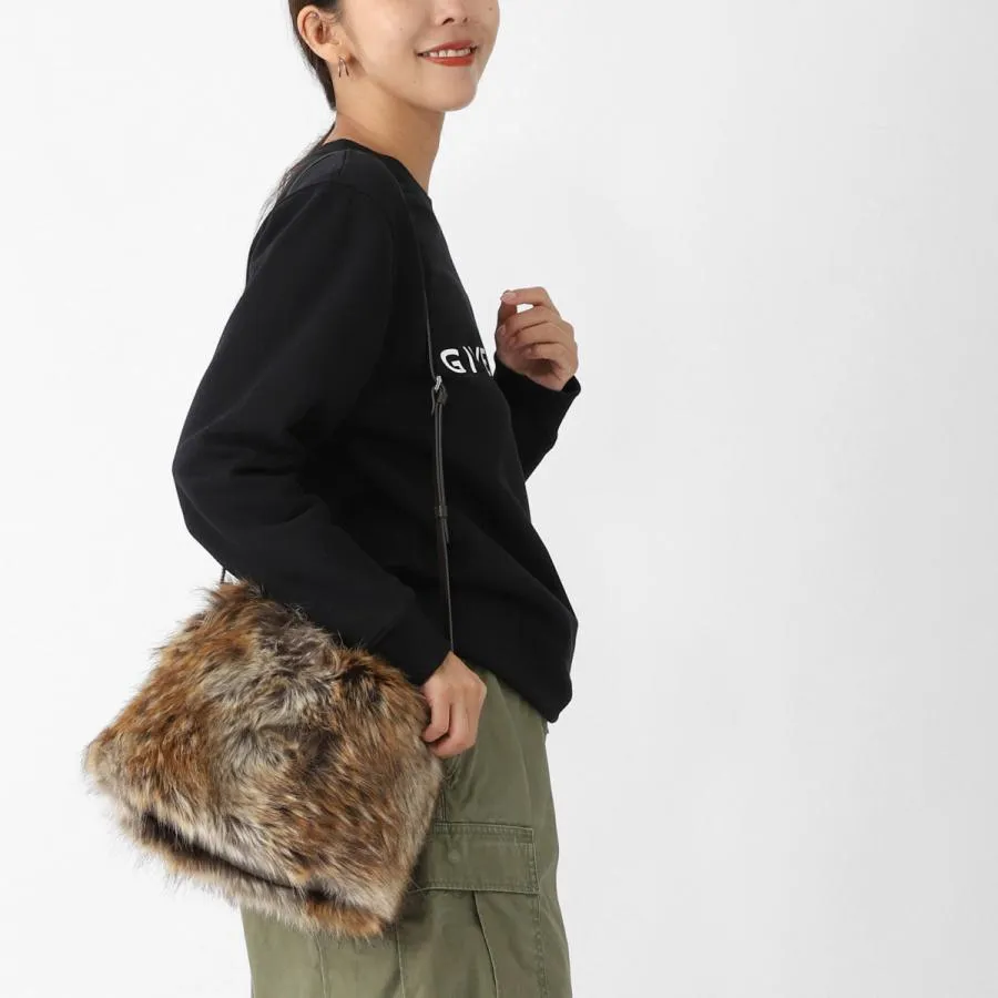 エムエム 6 メゾンマルジェラ MM6 Maison Margiela クロスボディバッグ 2WAY JAPANESE CROSSBODY BAG ハンドバッグ ブラウン レディース sb6wd0026-p8486-h9076