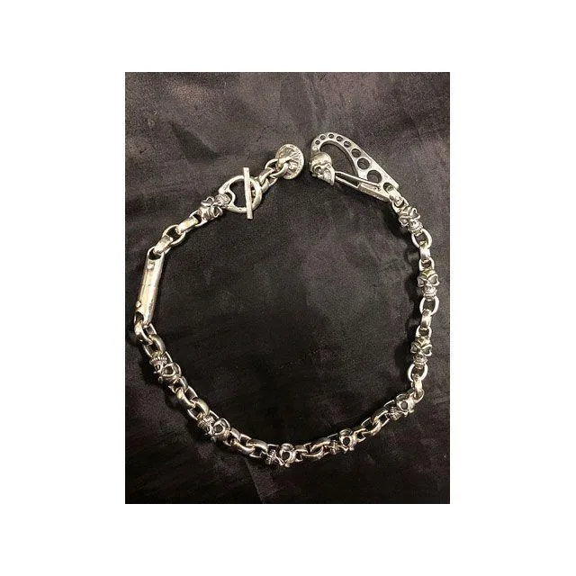 Bill Wall Leather アクセサリー ヴィンテージスカル グッドラックスカル ハーフ WC621 Bill Wall Leather
