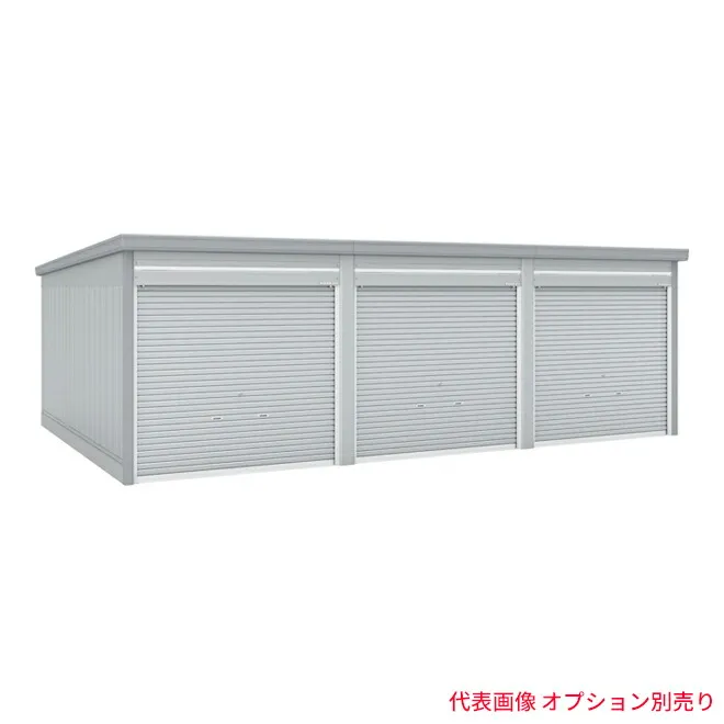 「追加棟のみの購入は不可」 ●u.イナバ物置/稲葉製作所 ガレージ【GRN-2642SL】SG スノーグレー GRN ガレーディア 豪雪地型 追加棟 注2週