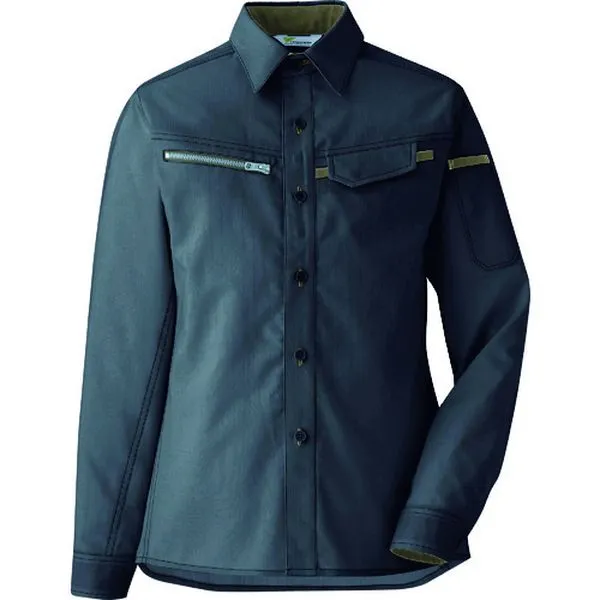 【メーカー在庫あり】 VELS2539UE9 ミドリ安全(株) ミドリ安全 ベルデクセル 交織ストレッチ 女子シャツ VELS2539 上 9 VELS2539UE-9 HD店