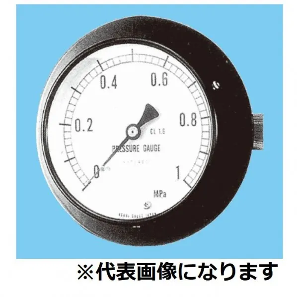 旭計器工業 ブルドン管圧力計 D形 101-D850X0.6MPA 1個