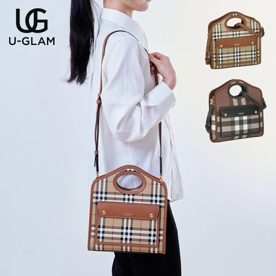 BURBERRY バーバリー バッグ ハンドバッグ 8066166 8071386 レディース MN POCKET BAG ミニポケットバッグ