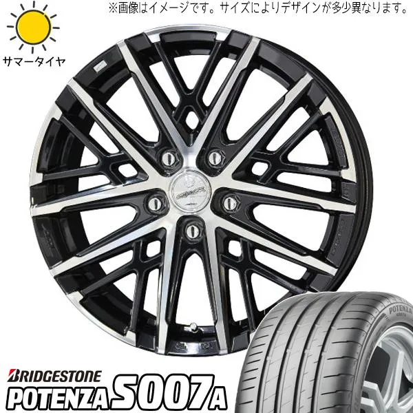 マツダ3 アクセラスポーツ 215/50R17 ホイールセット | ブリヂストン ポテンザ S007A \u0026 グレイヴ 17インチ 5穴114.3