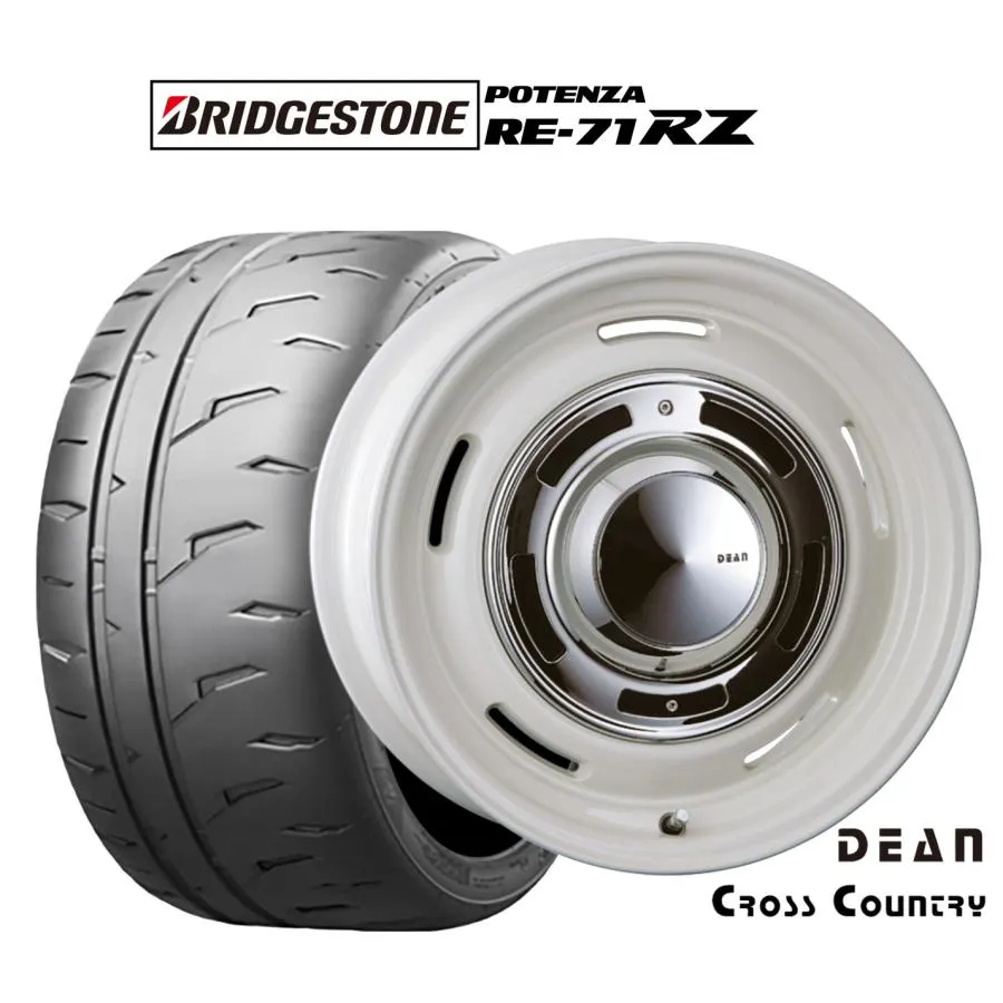 サマータイヤ ホイール4本セット クリムソン ディーン クロスカントリー ブリヂストン POTENZA ポテンザ RE-71RZ 225/50R18