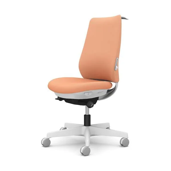 オカムラ ポータム肘なし背クッションスタンダードタイプホワイトボディハンガー有ランバー有ナイロンキャスター CF14XZ FKZ7 1点