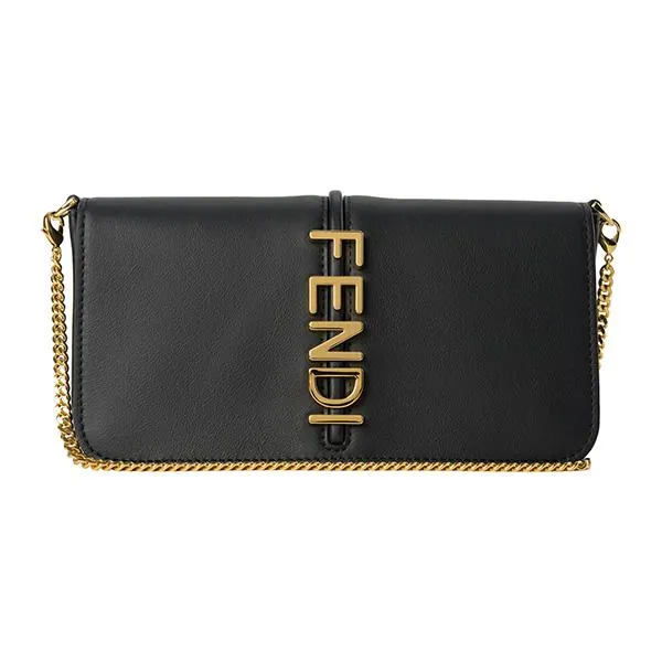 並行輸入 フェンディ ショルダーバッグ FENDI フェンディ グラフィ 8BS076 A5DY F0KURレディース ブラック 黒