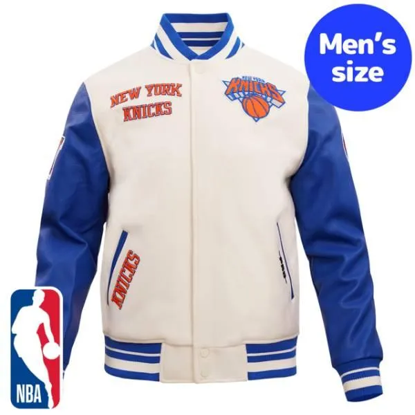プロスタンダード NBA メンズ アウター ジャケット バーシティジャケット スタジャン ニューヨーク・ニックス NEW YORK KNICKS RETRO CLASSIC VARSITY JACKET