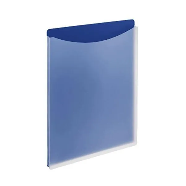 (まとめ) ライオン事務器 ホルダーファイル(ビジカル) A4タテ 325×225mm ブルー PH-13B 1冊 〔×50セット〕[21]