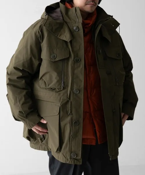 ダウンジャケット ダウン DAIWA PIER39　TECH MIL CANADIAN DOWN PARKA メンズ