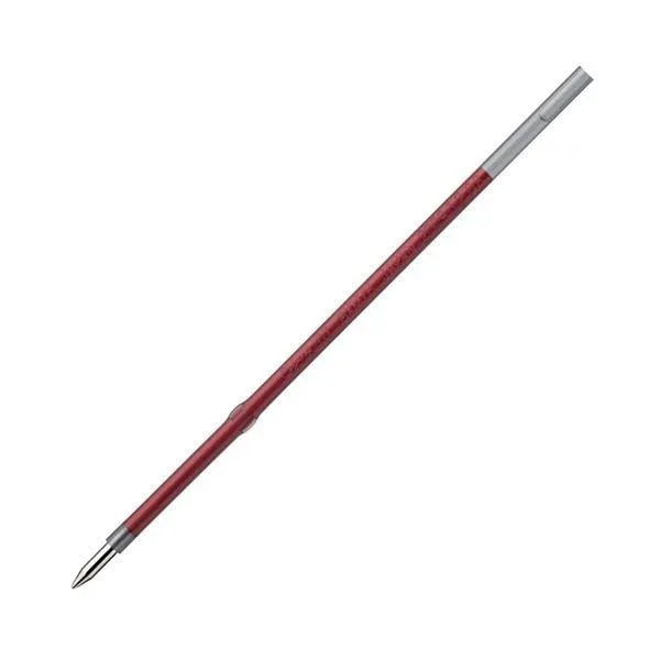 (まとめ) ぺんてる 油性ボールペン ビクーニャ専用リフィル 0.7mm 赤 XBXM7H-B 1セット（10本） 〔×10セット〕