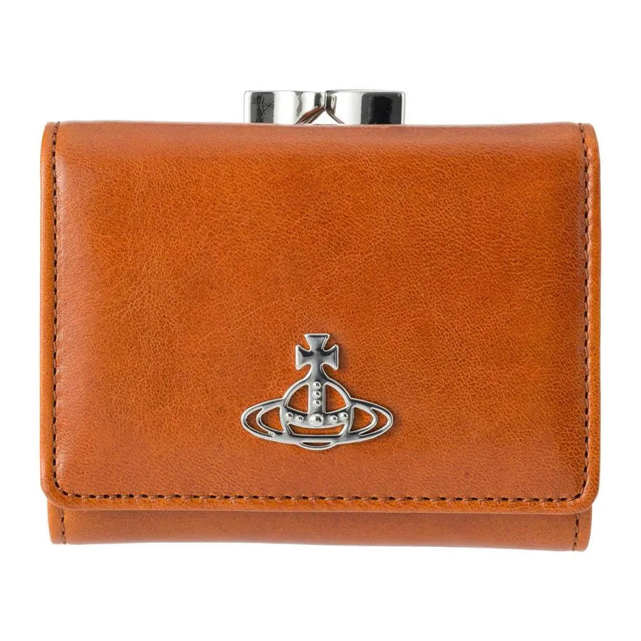 並行輸入 ヴィヴィアン ウエストウッド 3つ折り財布 Vivienne Westwood カウレザー 5115002NW L00B0 C407ユニセックス ブラウン 茶