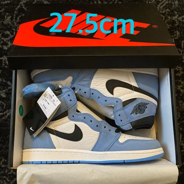 aj1 レトロ ハイ OG 27.5cm university blue