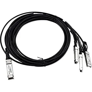 【中古】【輸入品・未使用】Axiom 100gbase-Cr4 Qsfp28 から 4 Sfp28 パッシブ Dac Dell互換 1m