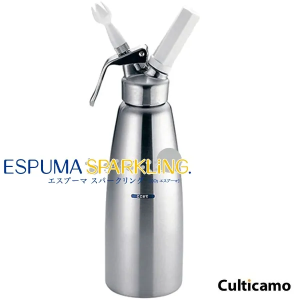 エスプーマ スパークリング CO2エスプーマ L ステンレス FES-43<br>[関連：日本炭酸瓦斯 NTG 業務用 調理機器 料理道具 人気商品 泡の調理マシン]